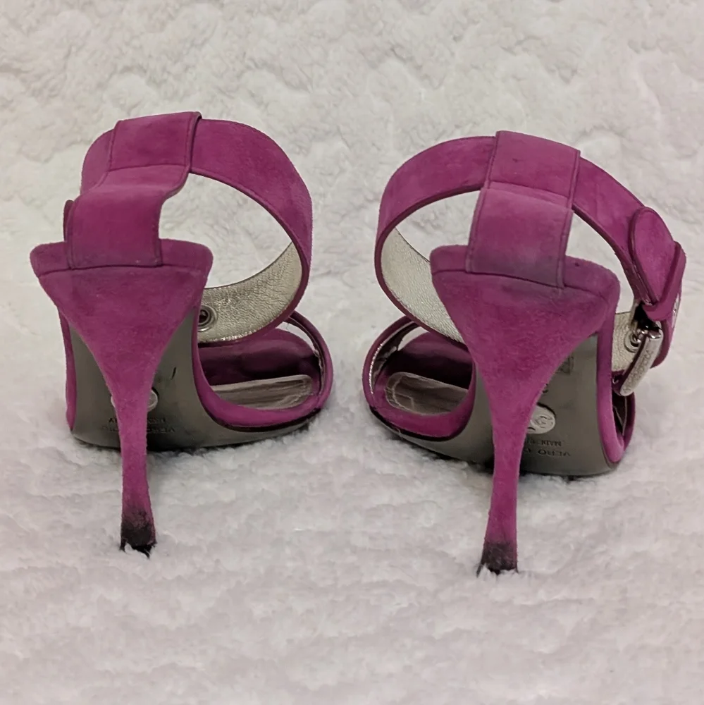 Dolce and Gabbana Suede Heels - Picture 3 of 8